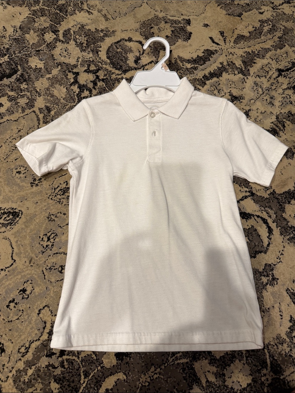 wonder nation White Polo Shirt for Kids